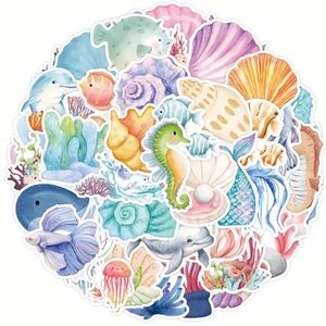 Underwater Themed Sticker Set (pack of 20)